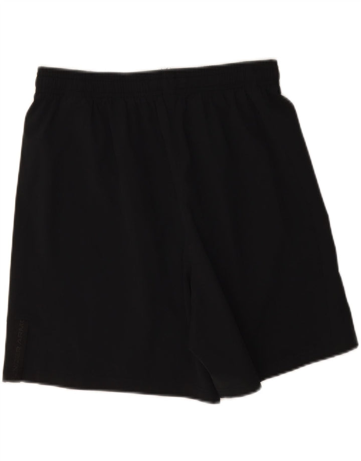 Pantaloncini sportivi da uomo Under Armour medio nero poliestere