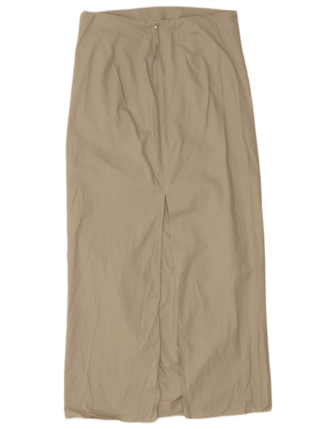 Gonna lunga Zara da donna media W28 in cotone verde