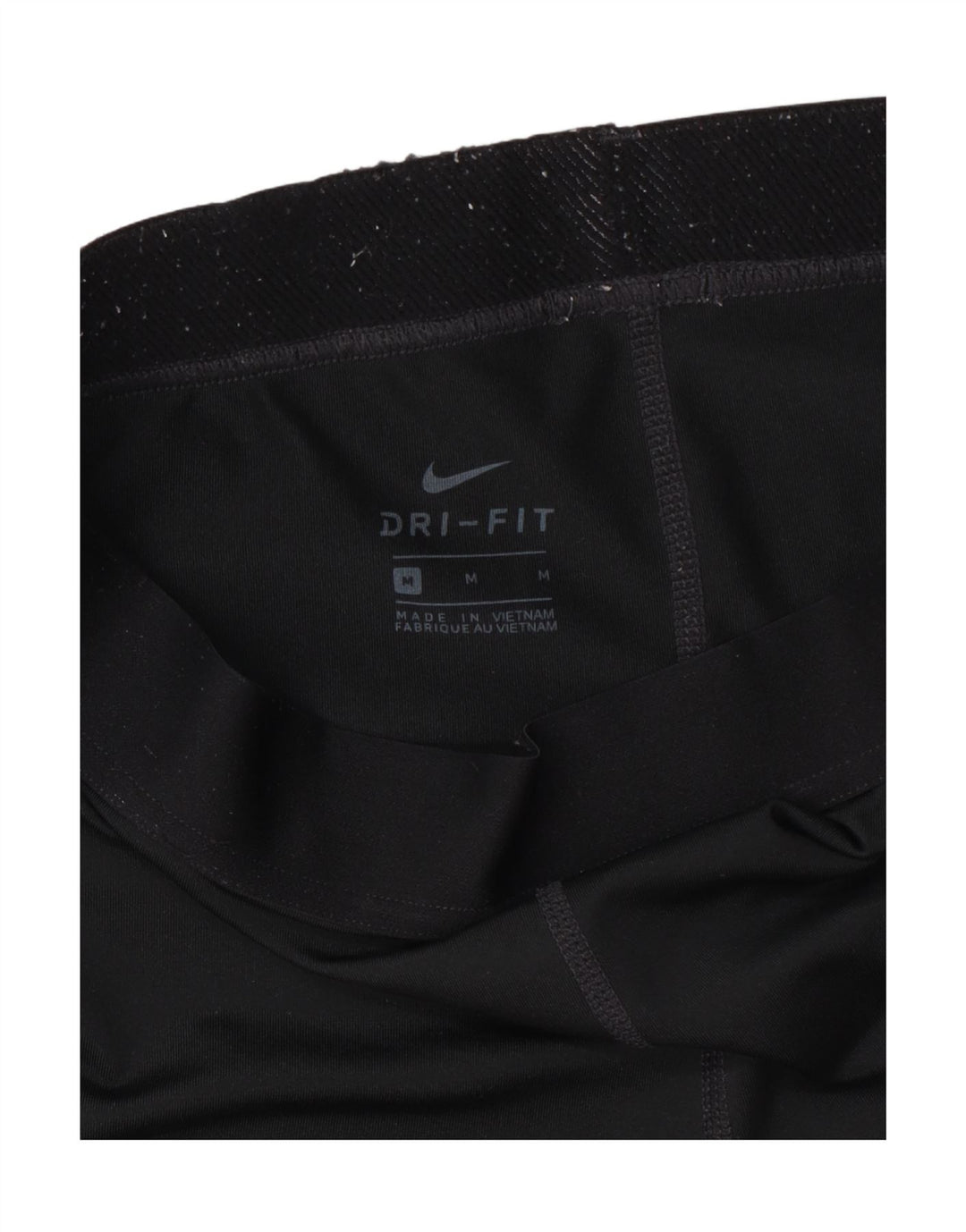 Leggings Nike Dri Fit Graphic Capri da donna UK 12 medio nero
