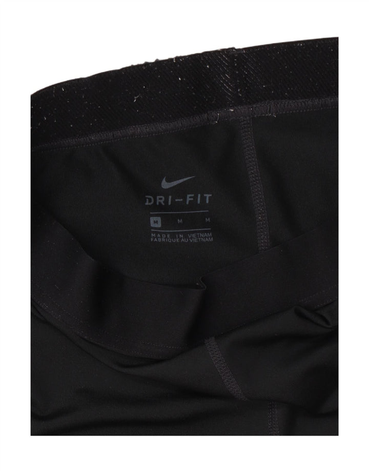 Leggings Nike Dri Fit Graphic Capri da donna UK 12 medio nero