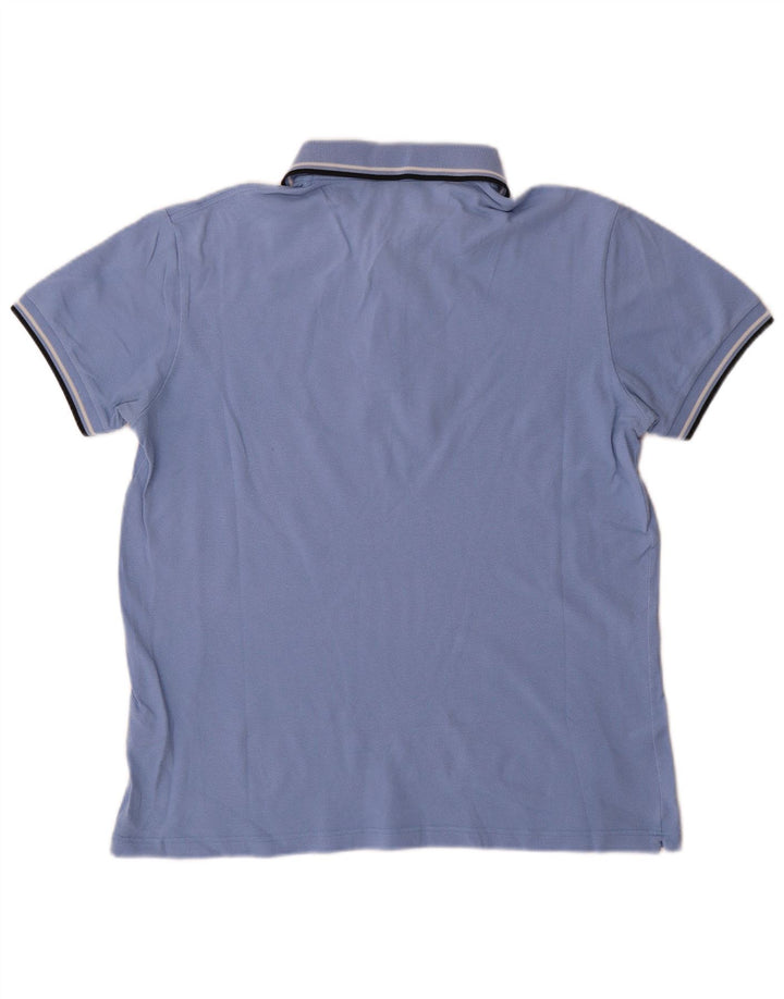 Polo Fred Perry da uomo leggera ed elasticizzata grande blu