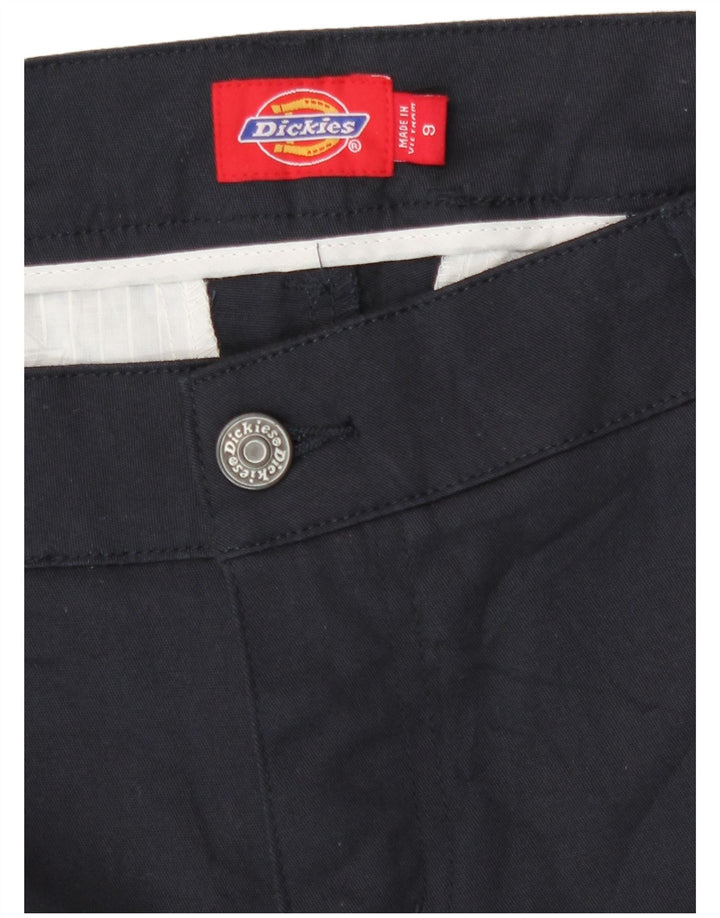 Dickies Pantaloni casual bootcut da donna US 9 medi W32 L33 Blu navy