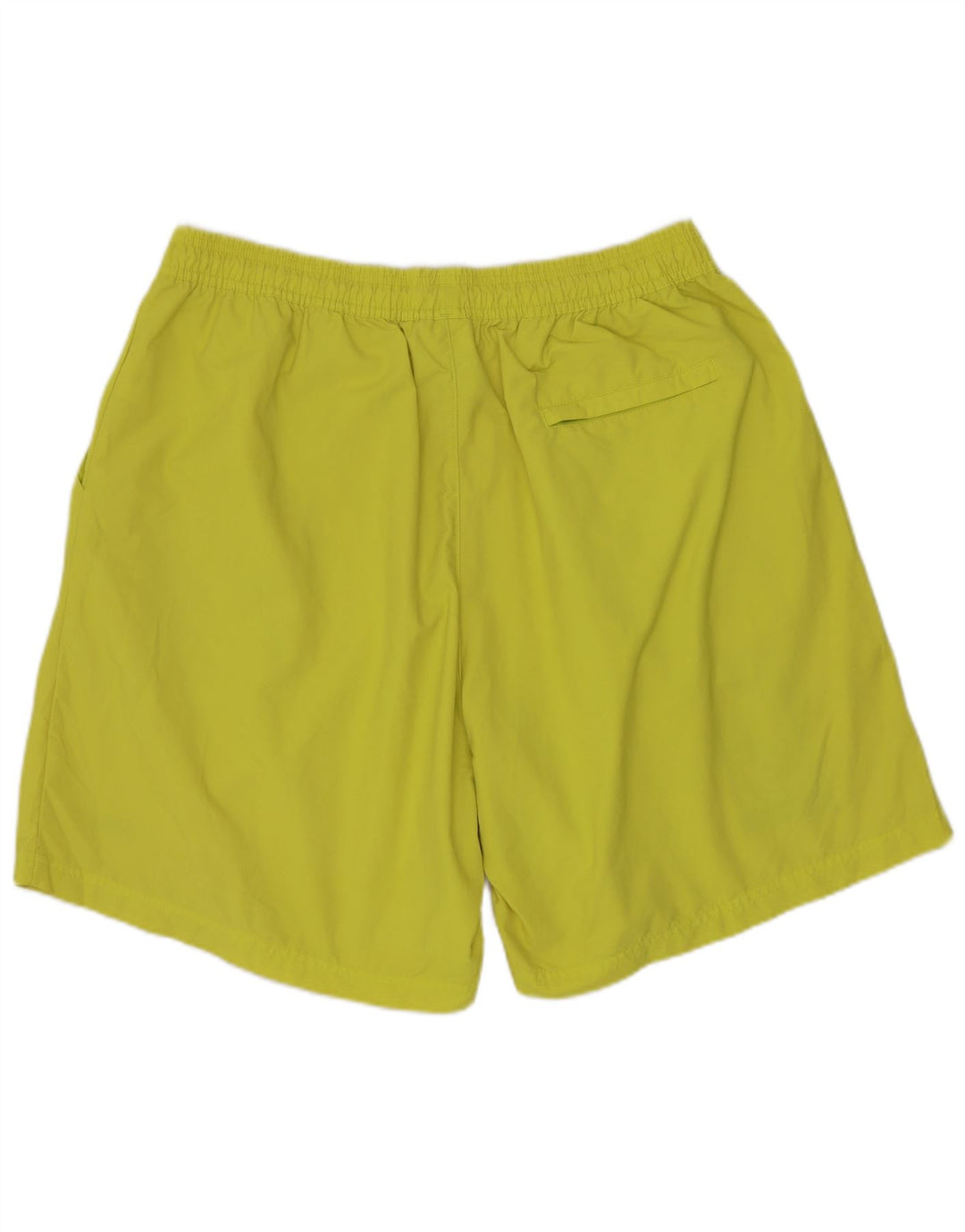 Pantaloncini da bagno con grafica ADIDAS da uomo, grandi, in nylon giallo