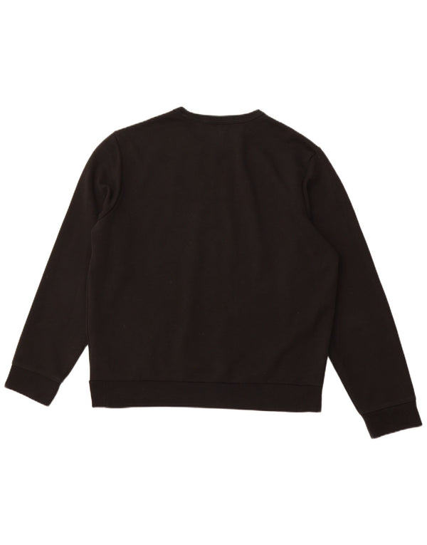 POLO RALPH LAUREN Felpa da uomo Maglione grande poliestere nero