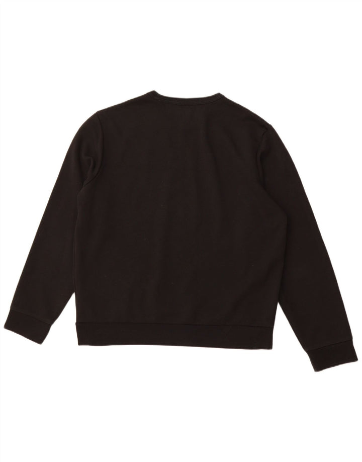 POLO RALPH LAUREN Felpa da uomo Maglione grande poliestere nero