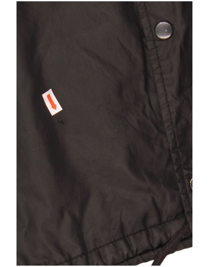 Giacca antipioggia corta da donna Champion, vestibilità ampia, UK 18 XL, poliestere nero