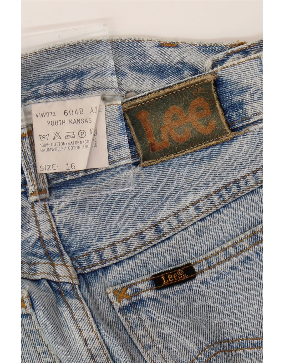 Jeans LEE Kansas affusolati per ragazze 15-16 anni W30 L32 cotone blu