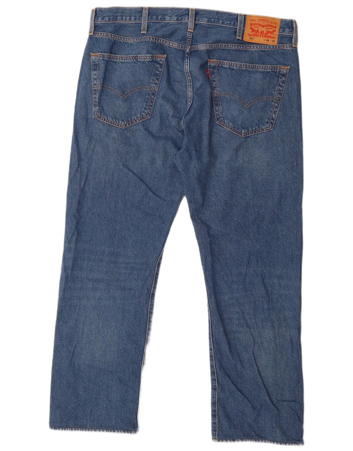 Levi's Uomo 501 Jeans dritti W38 L28 Blu