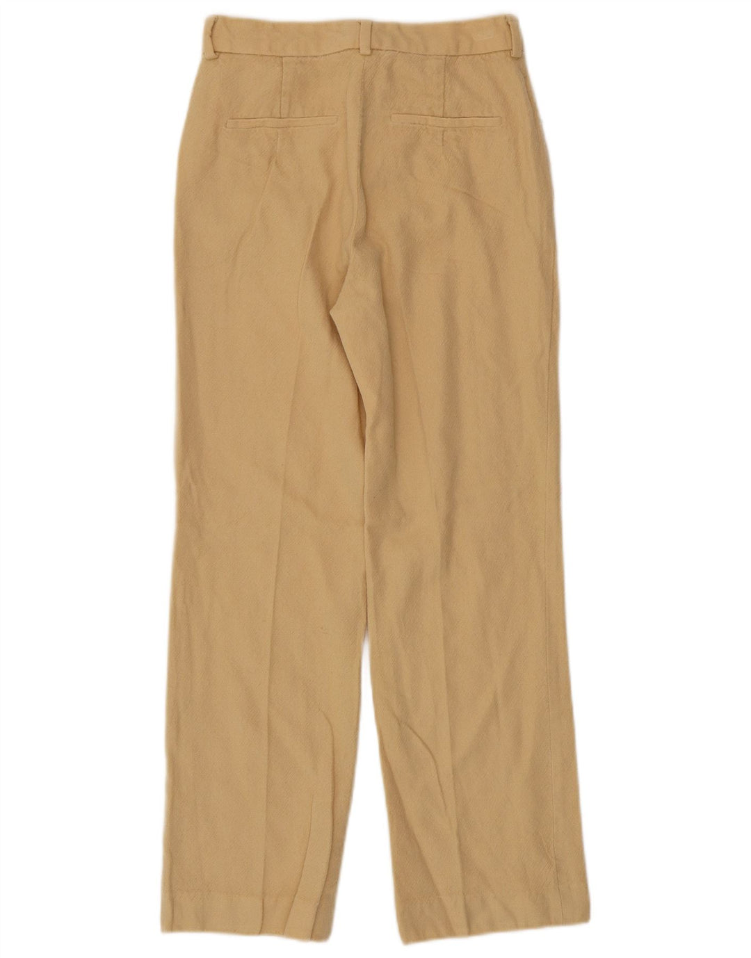 MASSIMO DUTTI Pantaloni chino dritti da donna EU 36 XS W26 L26 Beige Lana