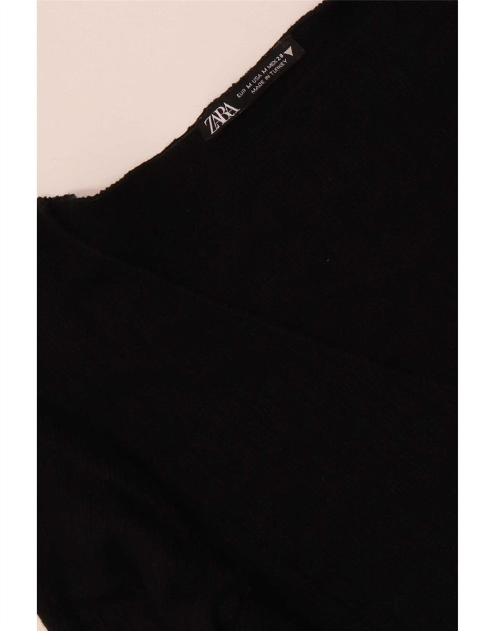 Abito maglione Zara da donna a maniche lunghe maxi UK 12 medio nero