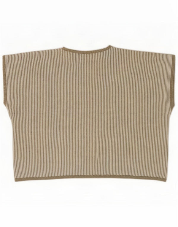 Naomi Canottiera oversize da donna US 2 XS Cotone a righe kaki