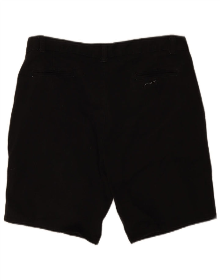 Pantaloncini chino Chaps Boys Husky 15-16 anni W32 cotone nero