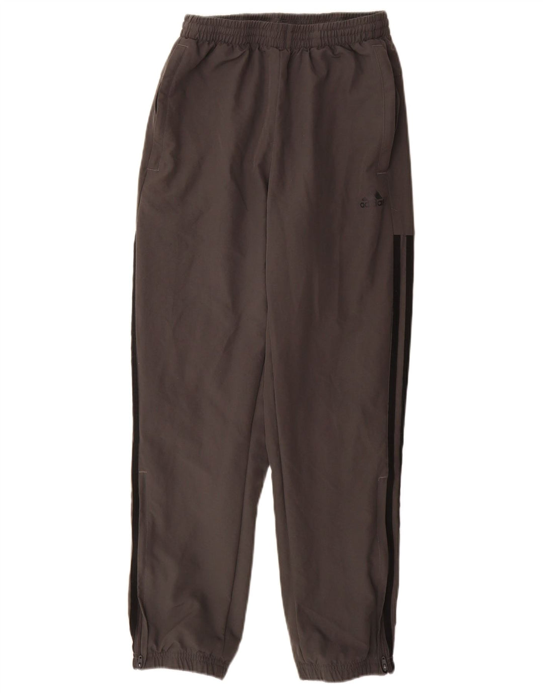 Pantaloni da tuta da uomo Adidas Joggers piccoli in poliestere grigio