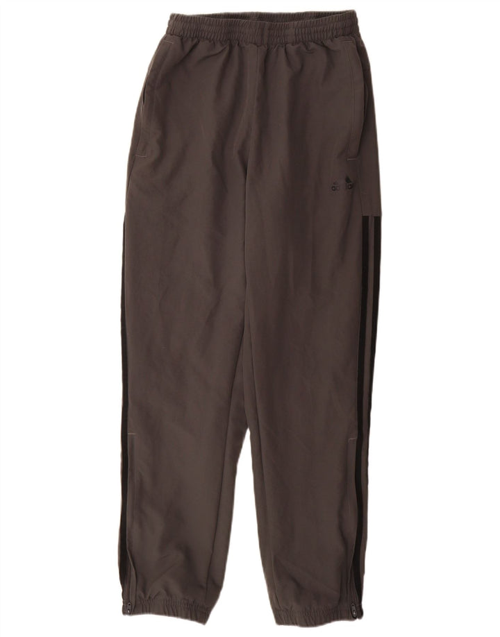 Pantaloni da tuta da uomo Adidas Joggers piccoli in poliestere grigio