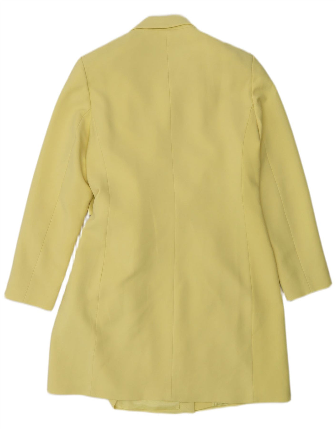 Soprabito da donna Massimo Dutti EU 42 Large in viscosa gialla