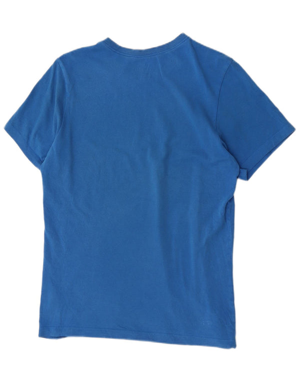 T-shirt grafica da uomo Nike Top Small in cotone blu