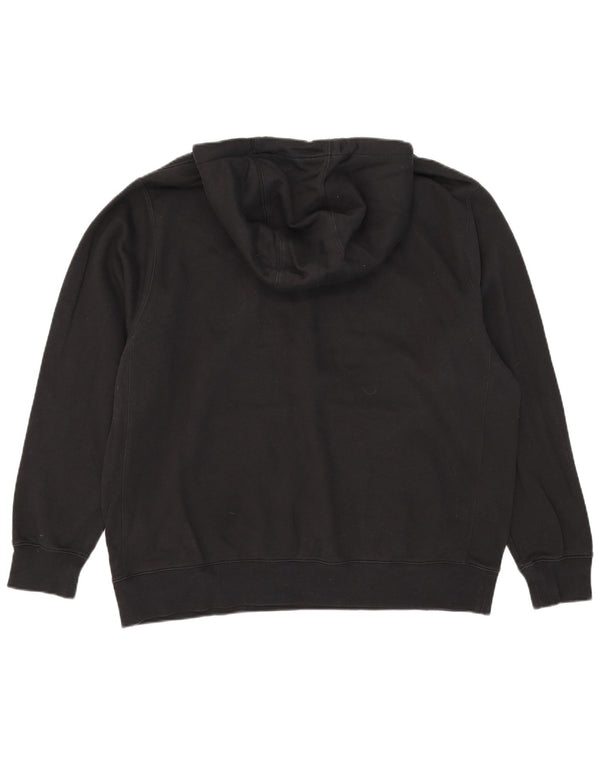 Felpa con cappuccio da uomo Nike XL in cotone nero