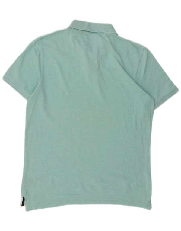 Crew Clothing Polo da uomo in cotone verde medio
