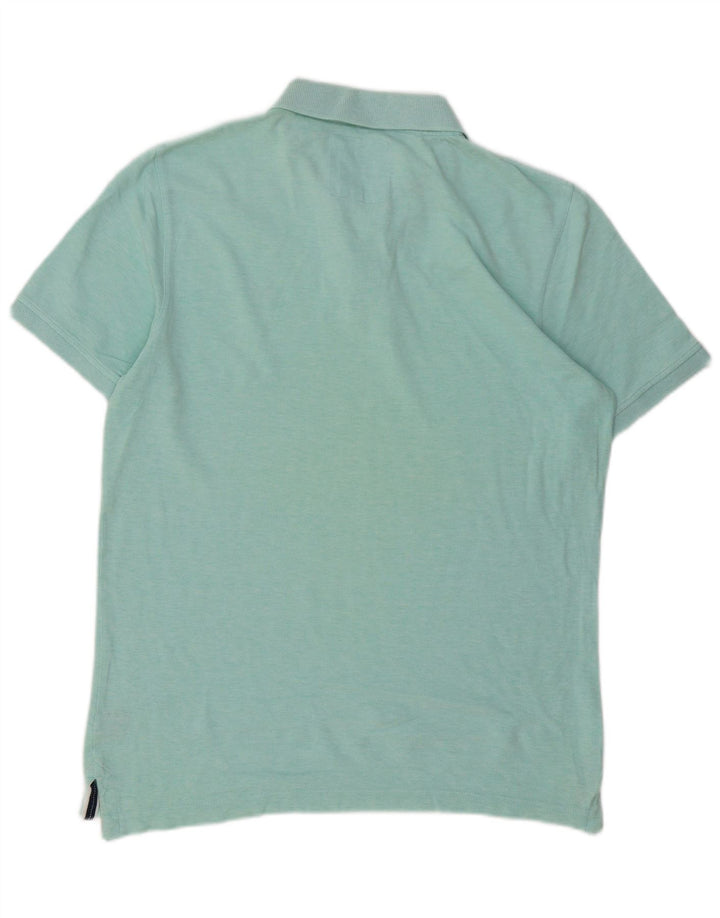 Crew Clothing Polo da uomo in cotone verde medio