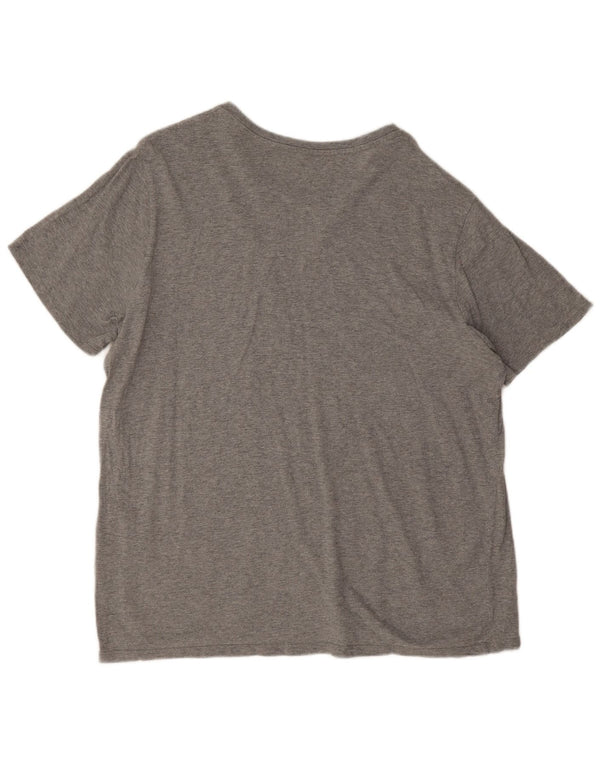 T-shirt da uomo Levi's Top grande in cotone chiazzato grigio