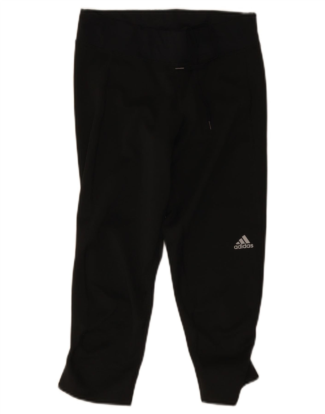 Leggings Adidas Climalite Capri da donna UK 8/10 Piccolo poliestere nero