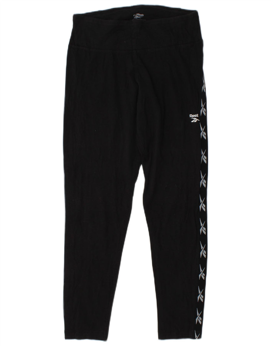 Leggings grafici REEBOK da donna UK 12/14 Medio Nero