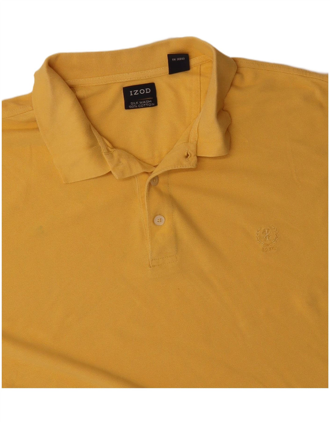 Polo da uomo IZOD XL in cotone giallo
