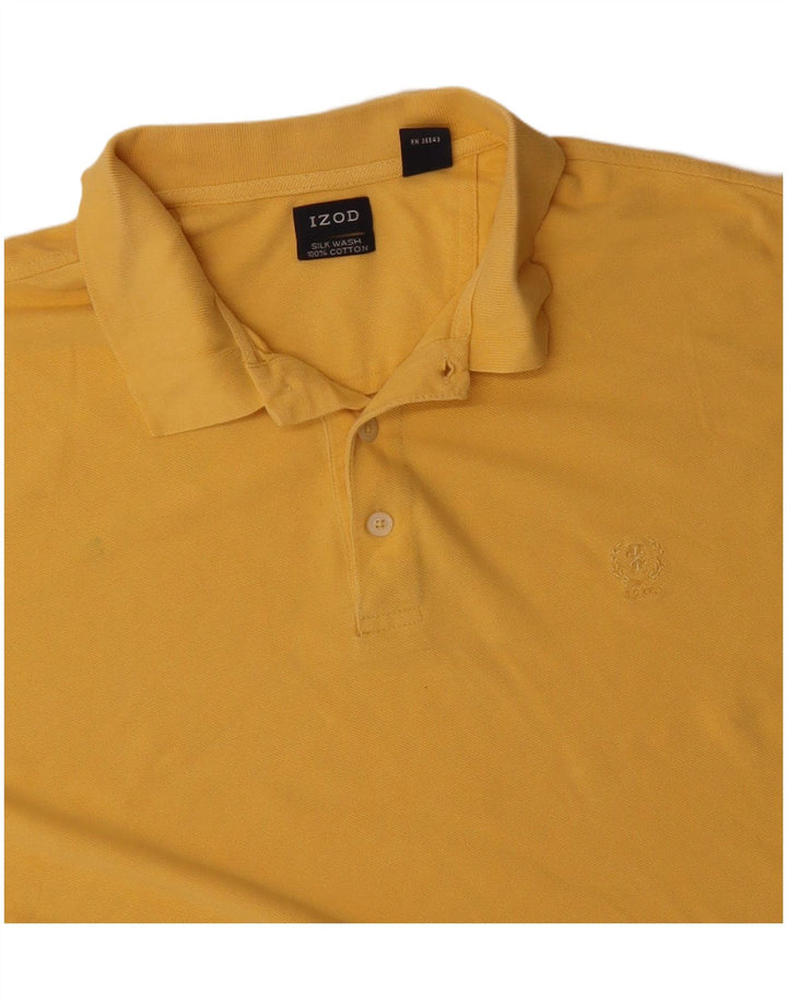 Polo da uomo IZOD XL in cotone giallo