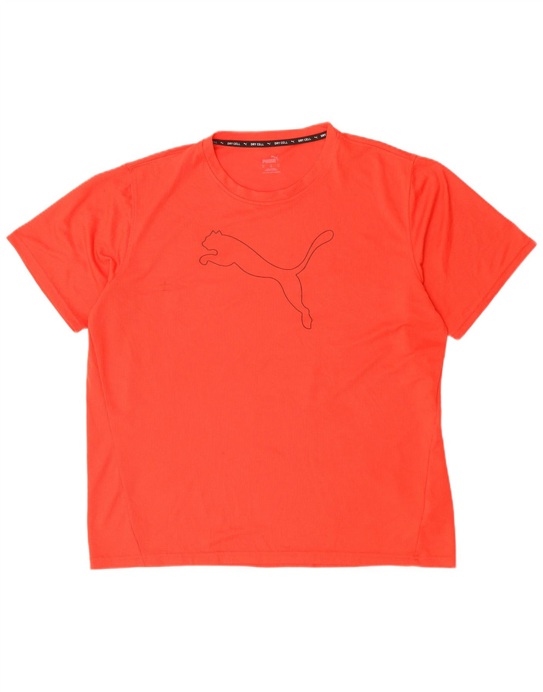 Puma T-shirt grafica da uomo Top XL Rosso Poliestere Sport