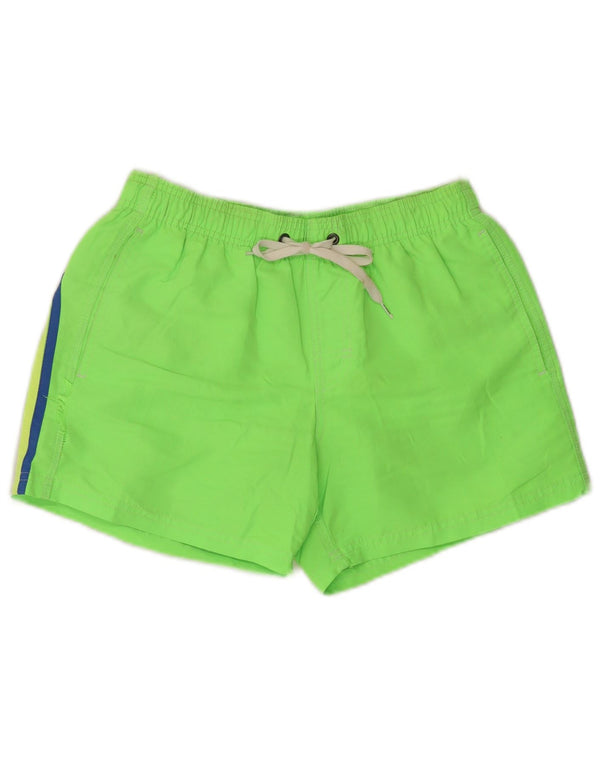 Pantaloncini da bagno da uomo SUNDEK piccoli in poliestere verde