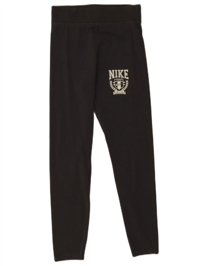 Leggings grafici Nike da donna UK 8 piccoli grigi