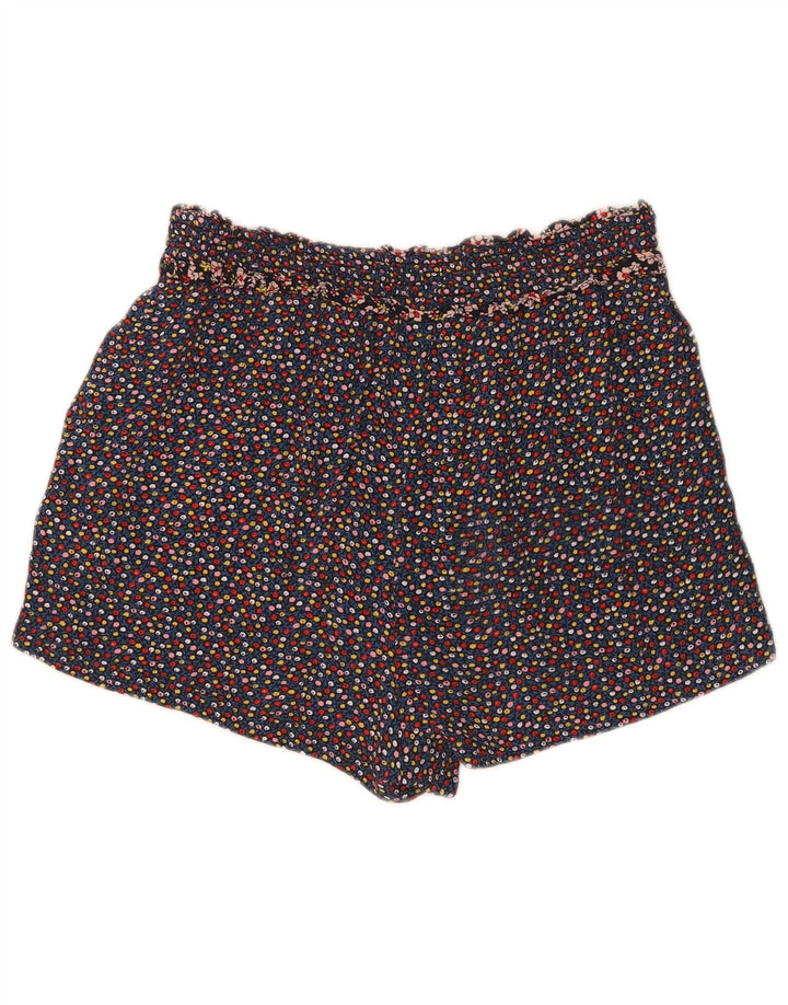 Pantaloni caldi da donna Jack Wills UK 12 Medium W30 Viscosa floreale multicolore