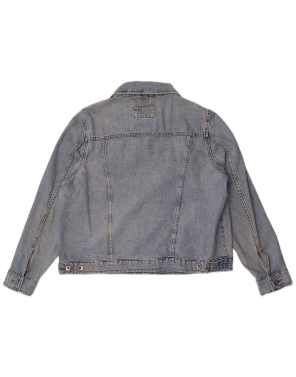 Giacca in denim da donna Marks & Spencer UK 18 XL cotone blu