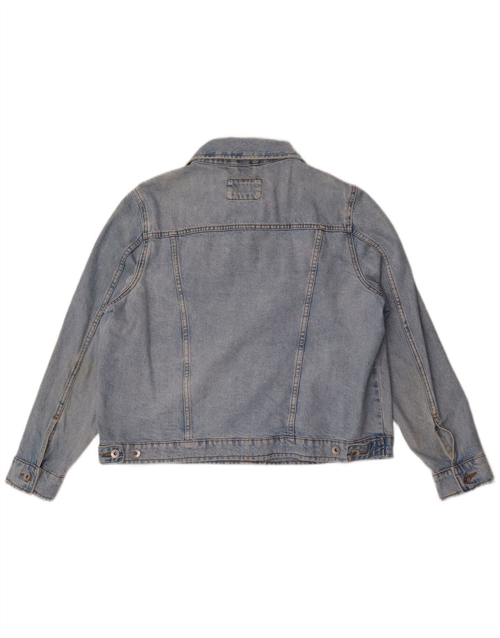 Giacca in denim da donna Marks & Spencer UK 18 XL cotone blu