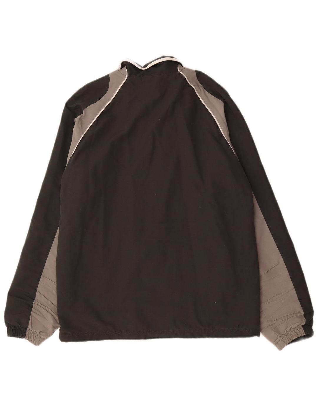 Giacca da ginnastica da uomo Reebok Small nera in poliestere color block
