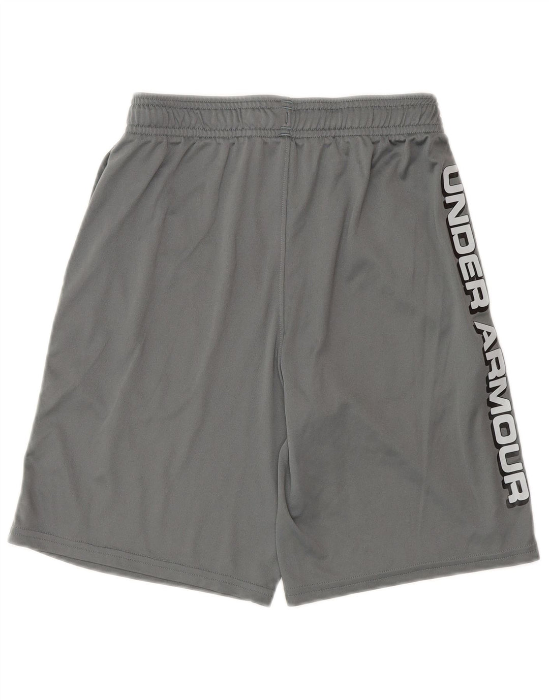 Pantaloncini sportivi Under Armour da ragazzo Heat Gear 9-10 anni grigio medio