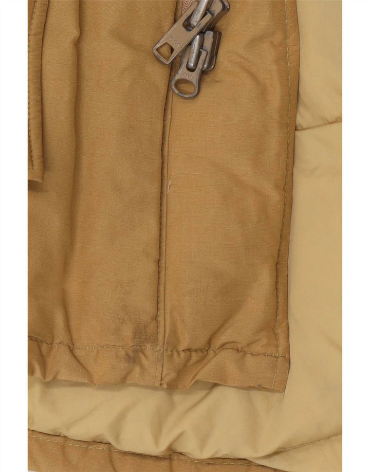Woolrich Giacca imbottita con cappuccio da uomo UK 40 Large Marrone
