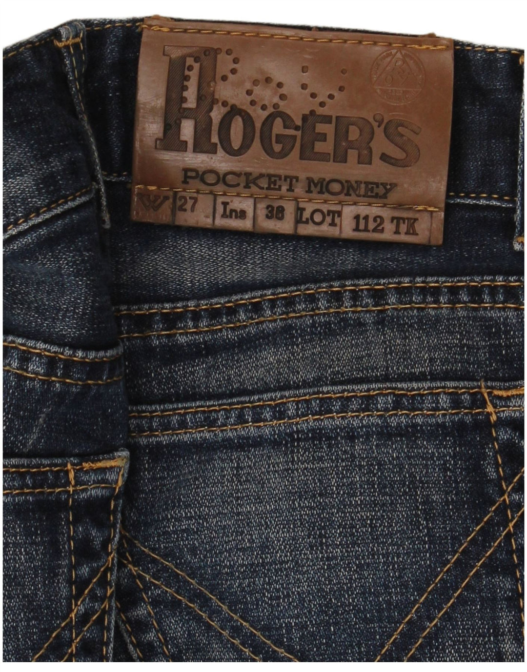 Jeans dritti da donna Roy Rogers W27 L26 Blu