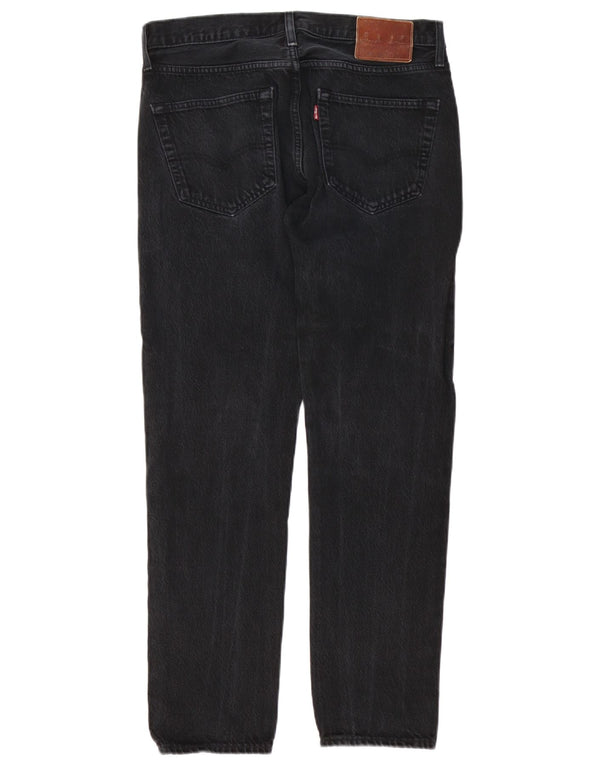 Levi's Uomo 501 Jeans dritti W32 L29 Cotone Nero