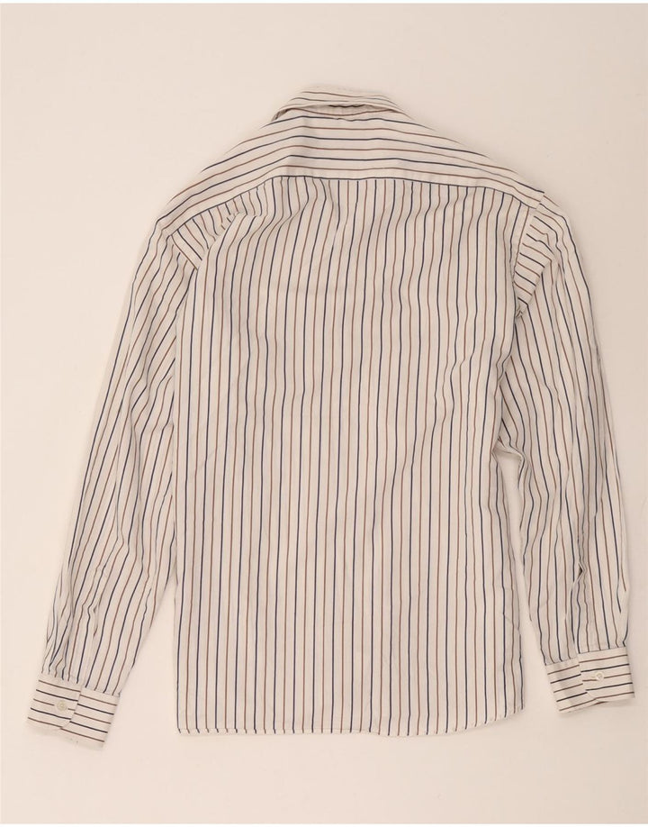 Camicia da uomo Pierre Cardin taglia 41 a righe bianche medie