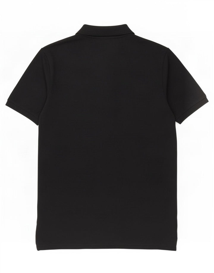 Polo Nike da uomo piccola in cotone nero