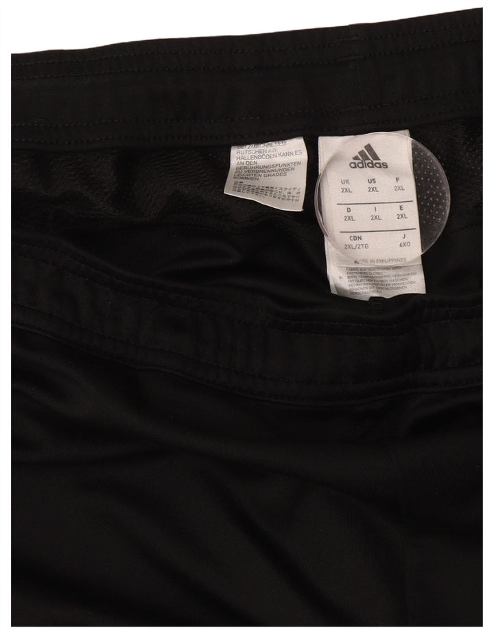 Pantaloni da tuta da uomo Adidas 2XL Sport in poliestere nero