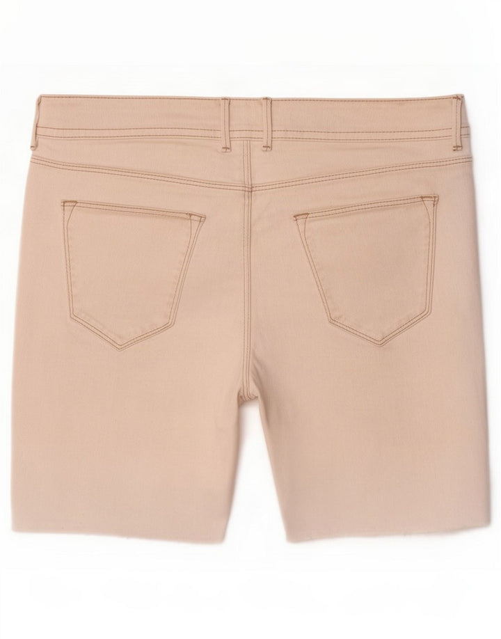 Massimo Dutti Pantaloncini di jeans da donna EU 38 Small W28 Cotone bianco