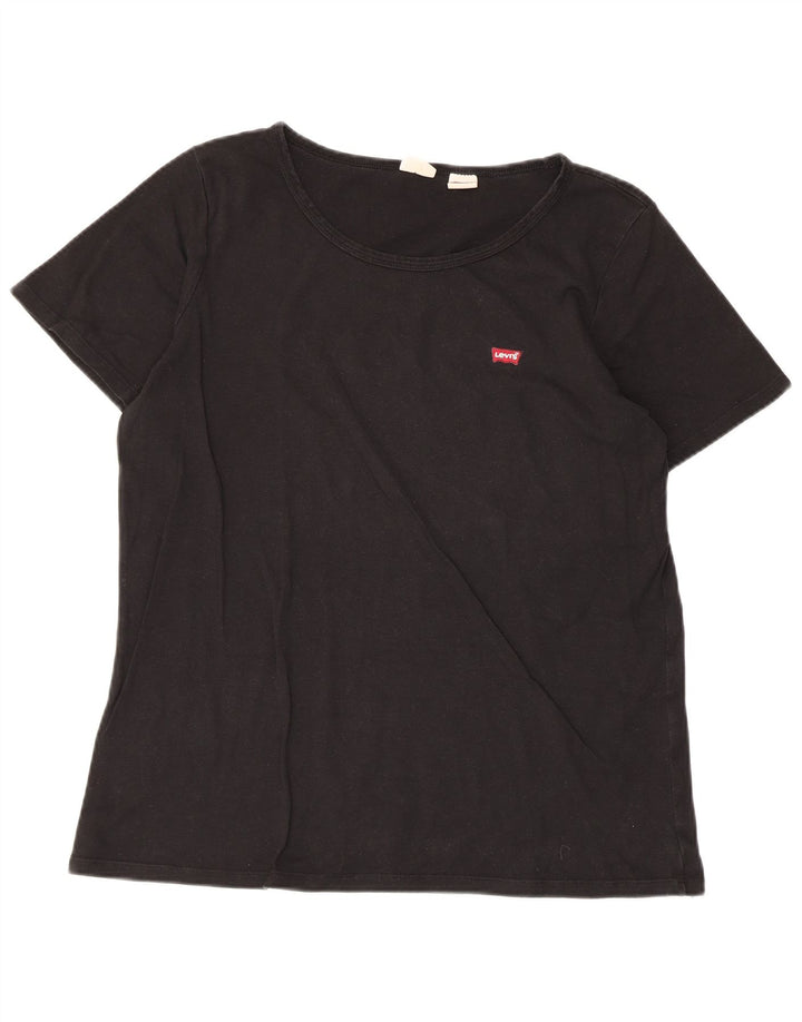 Maglietta da donna LEVI'S UK 20 2XL Nera