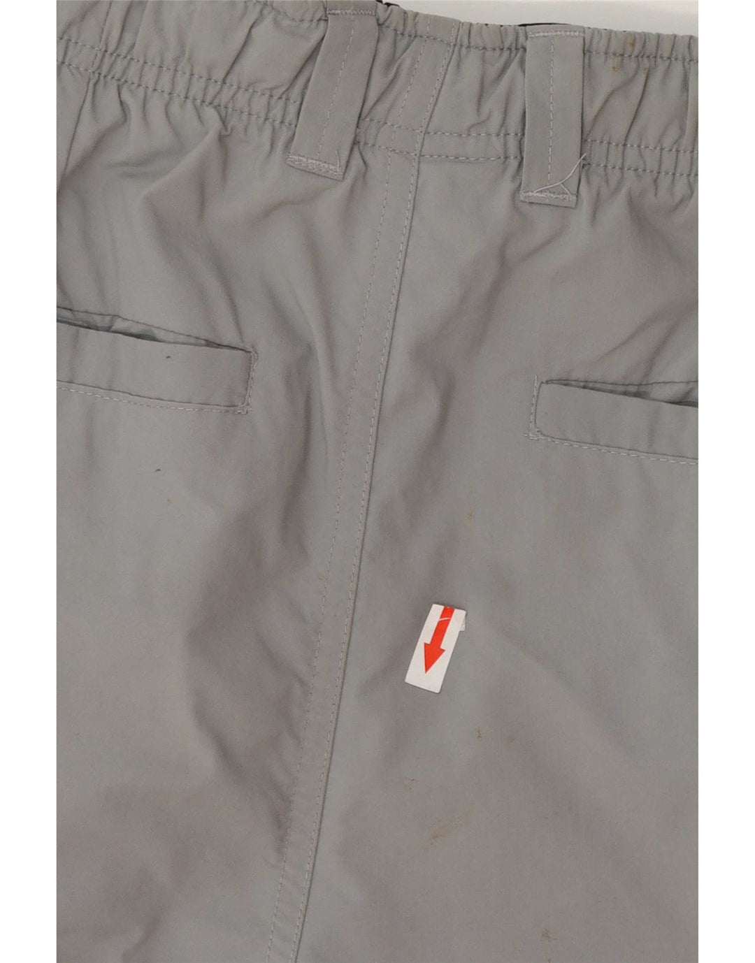 Pantaloncini cargo Nike da uomo piccoli W30 poliestere grigio