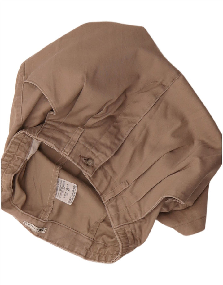 Pantaloncini chino con pegging da donna Lee US 8 medi W28 cotone grigio