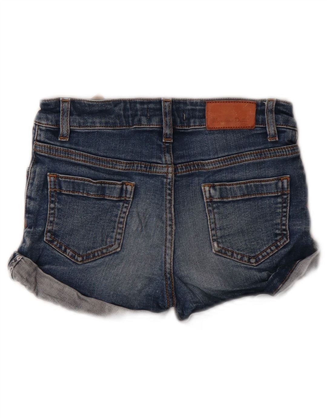 Shorts in denim per bambina Massimo Dutti 5-6 anni W22 Cotone blu