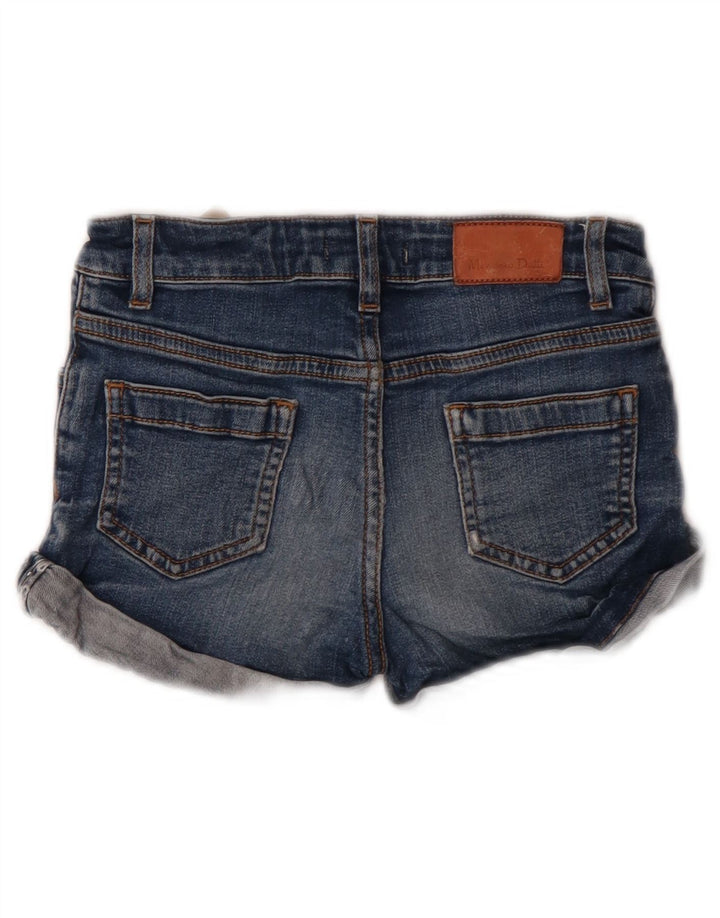 Shorts in denim per bambina Massimo Dutti 5-6 anni W22 Cotone blu