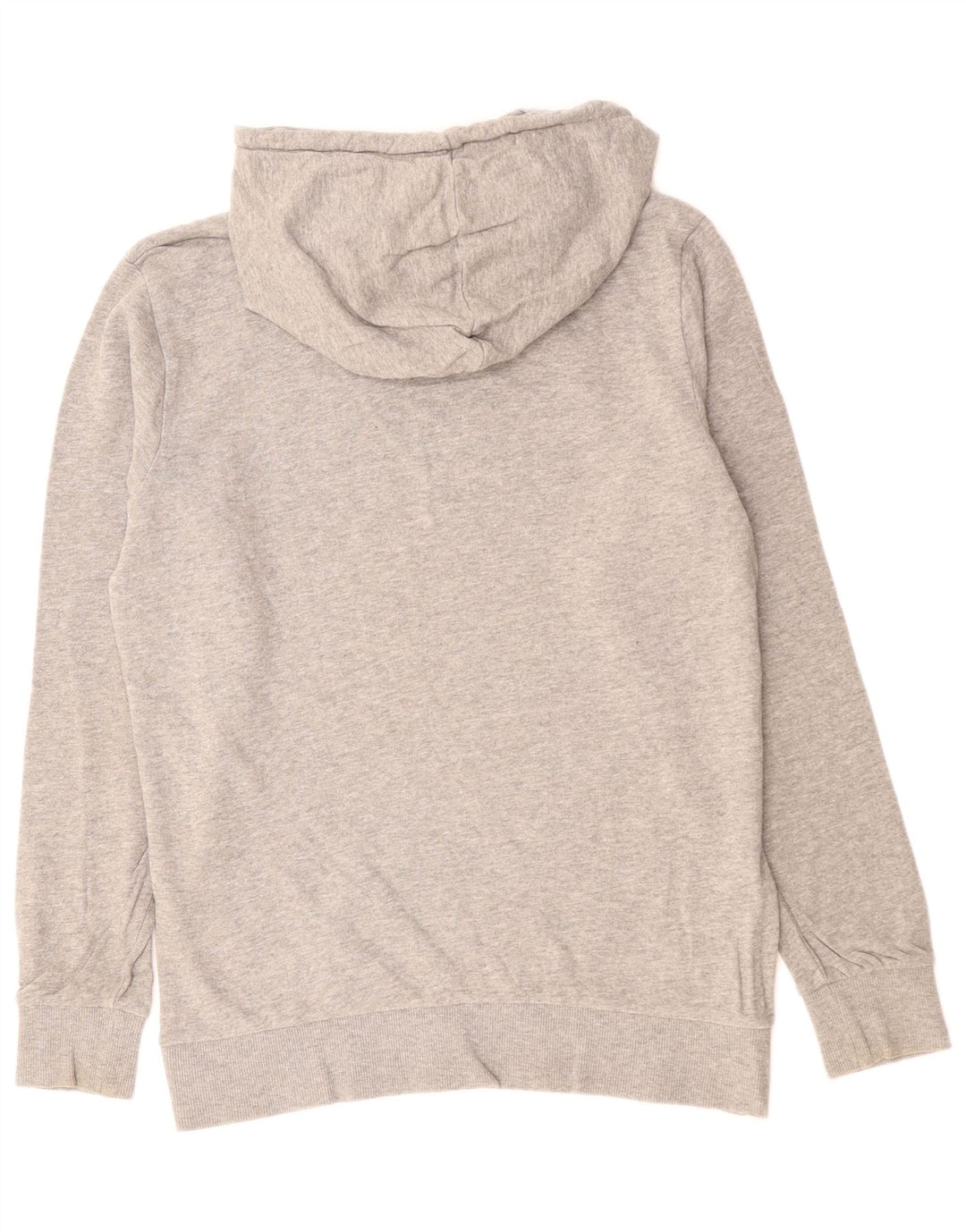 JACK & JONES Felpa con cappuccio da uomo in cotone mélange grigio medio