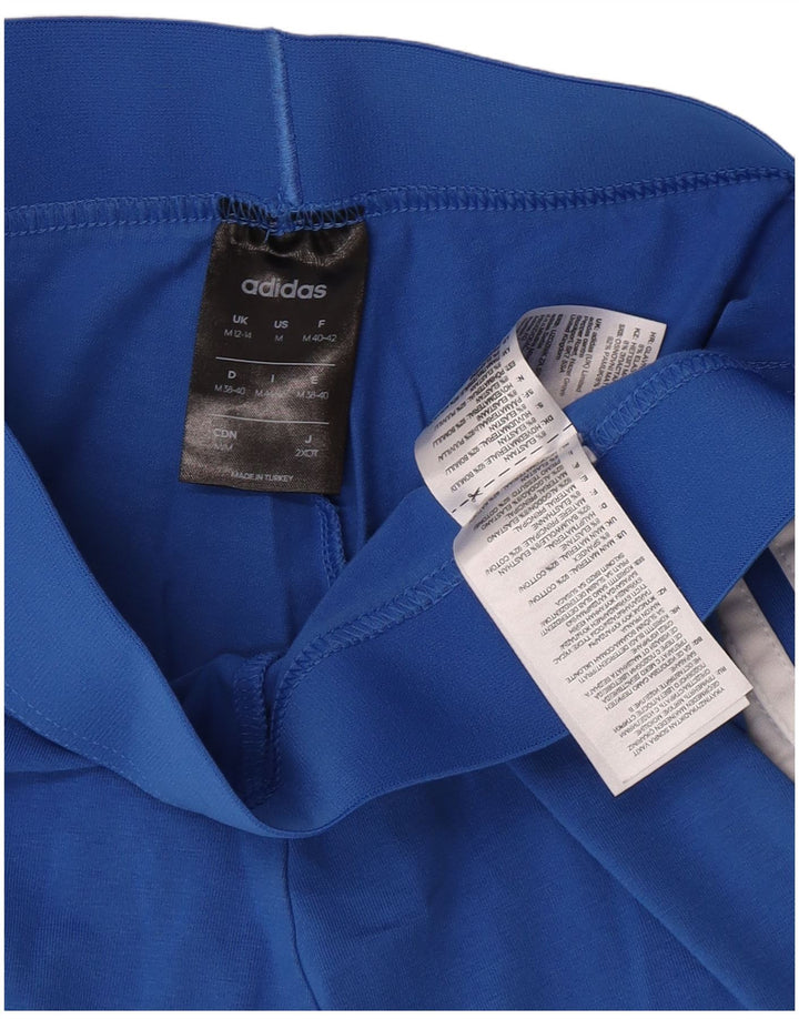 Leggings Adidas da donna UK 12/14 Cotone blu medio